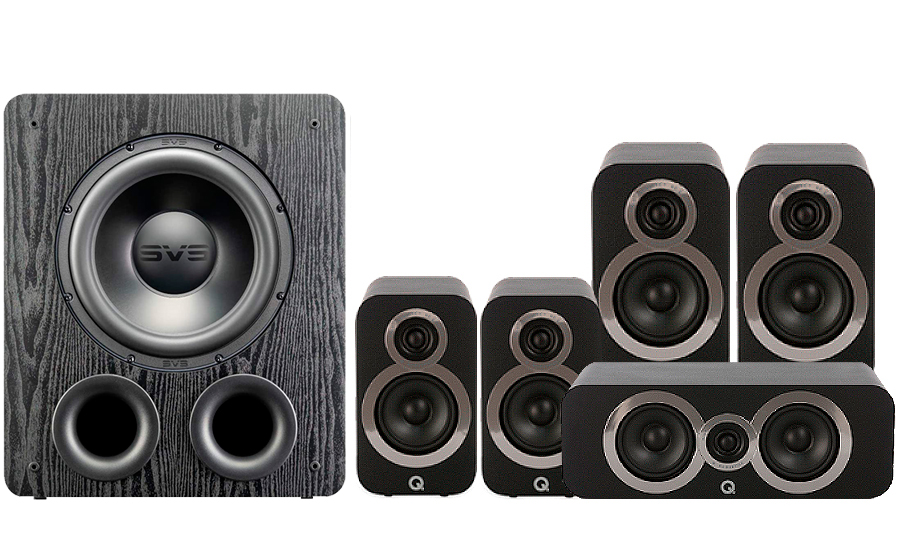 Q-Acoustics 3020i Cinema Pack + PB 2000PRO - 41572