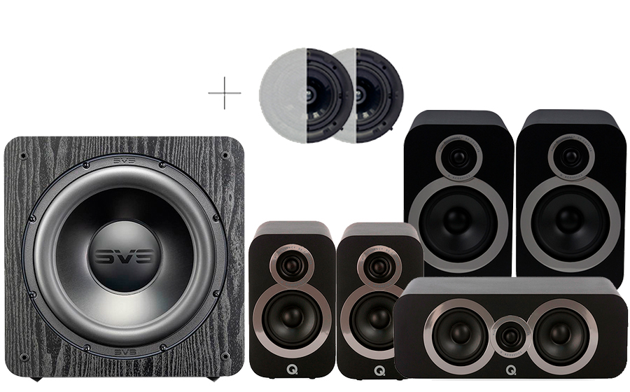 Q-Acoustics 3030i Cinema Pack + SB2000 PRO ATMOS - 41589