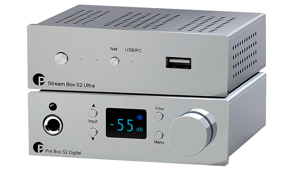 Pro-Ject DAC-Streaming Set S2 - Chrome Limited Edition - 42036