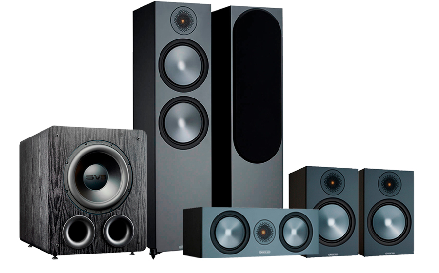 Monitor Audio Bronze 500 AV 2 + PB-2000 Pro - 42557