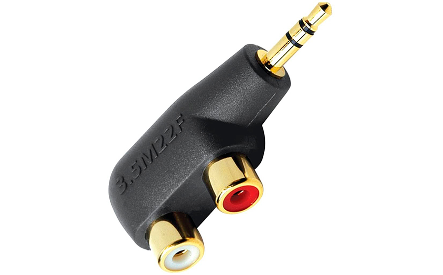 Audioquest Hard Mini/RCA Adaptor - 42707