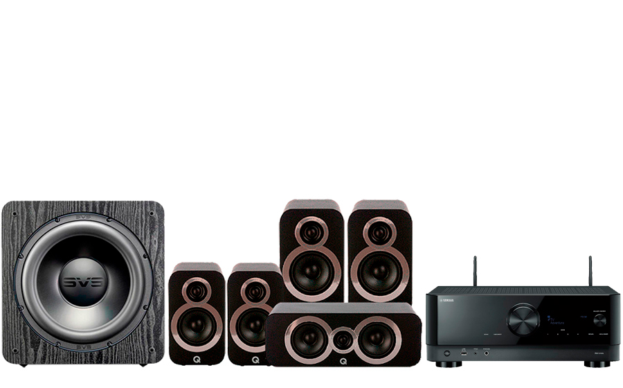 Yamaha RX-V4A + 3020i Cinema Pack + SB 2000PRO - 43521