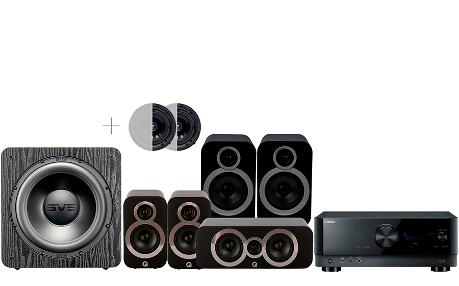 Yamaha RX-V6A + 3030i Cinema Pack + SB2000 PRO ATMOS - 43630