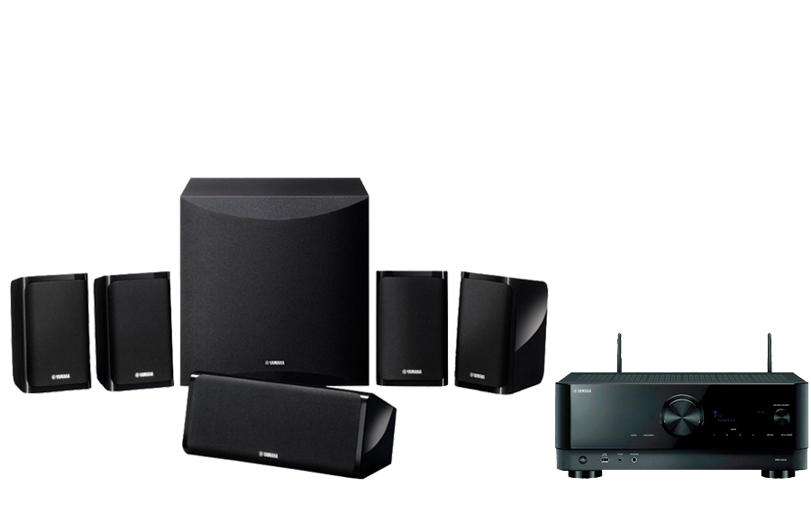 Yamaha NS-P41 Sistema de Altavoces 5.1 para Home Cinema