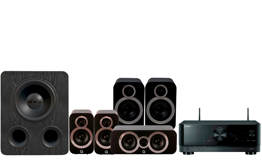 Yamaha RX-V4A + 3030i Cinema Pack + PB1000 PRO - 45078