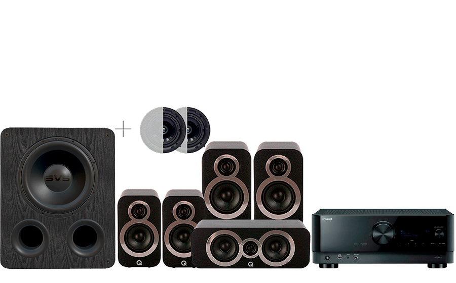 Yamaha RX-V6A + 3020i Cinema Pack + PB 1000 PRO ATMOS - 45095