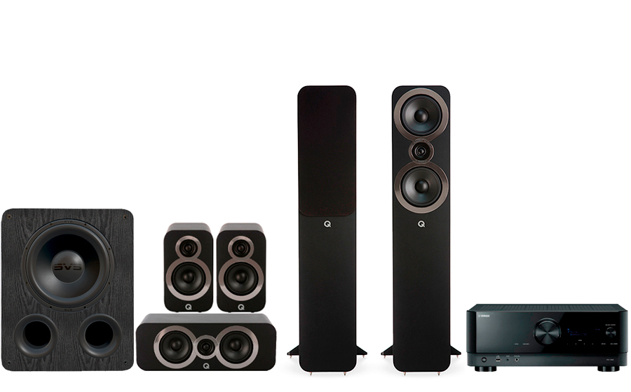 Yamaha RX-V6A + 3050i Cinema Pack + PB 1000 PRO - 45113