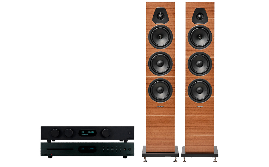 Audiolab 8300A + 8300CDQ + LUMINA III - 45273