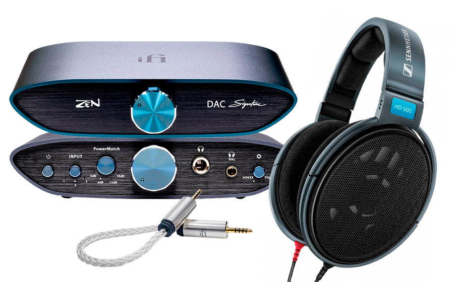 Sennheiser ZEN CAN S 6XX + ZEN DAC S V2 + HD600 + CABLE 4.4mm - 45773