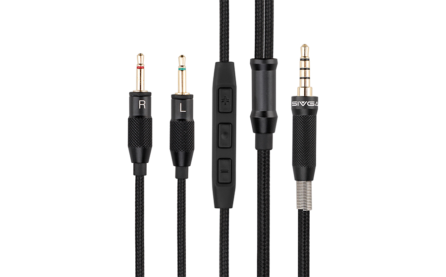 Sivga Cable OFC con mando y micro - 46370