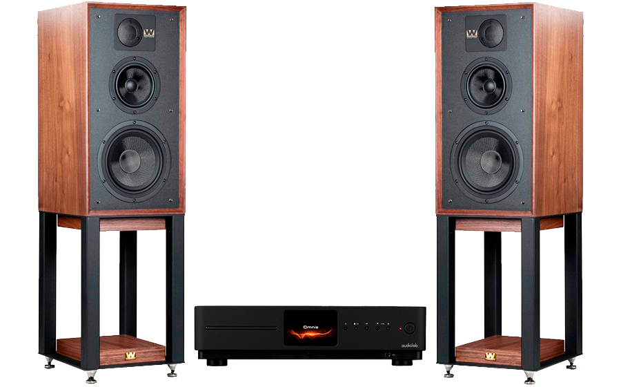 Audiolab Omnia + LINTON+ STAND - 46449