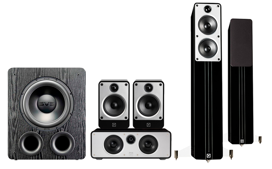 Q-Acoustics Concept Cinema + PB 2000PRO - 47163
