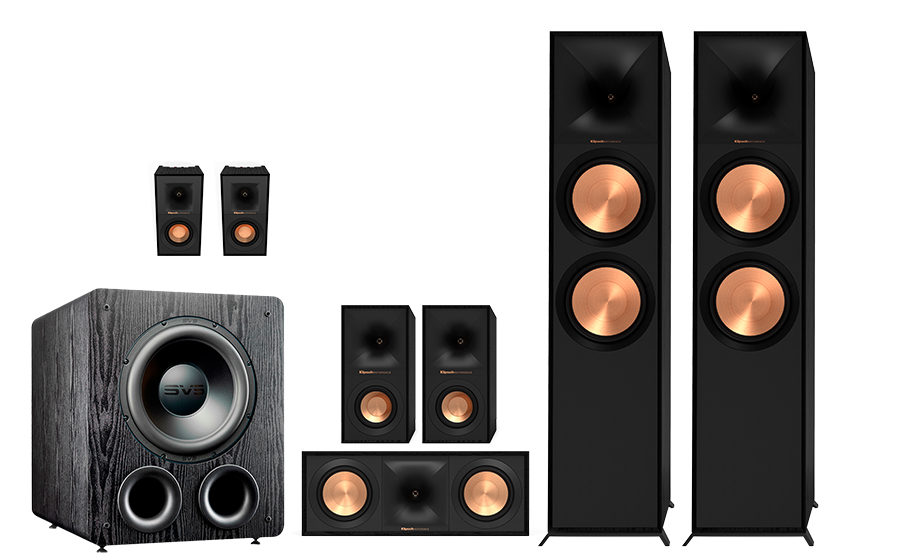 Klipsch R-800F HCM 5.1 Atmos PB2000 Pro - 47689