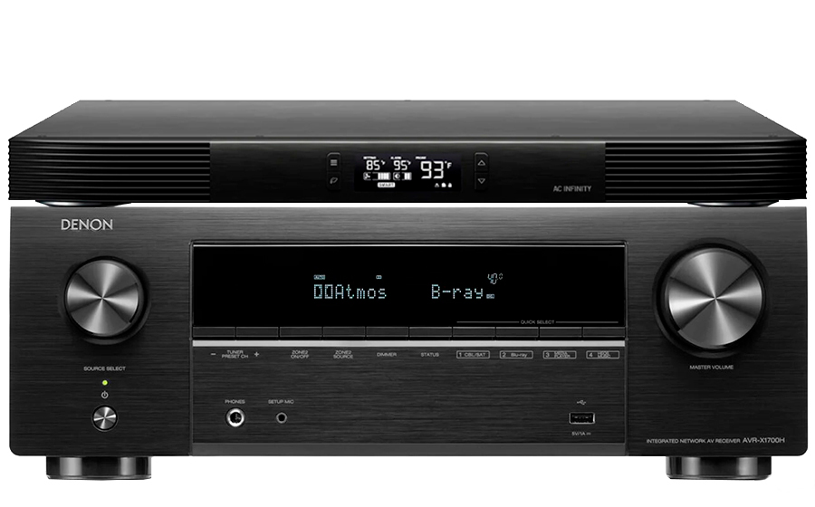 Denon AVR-X1700H + AIRCOM T8 - 47763