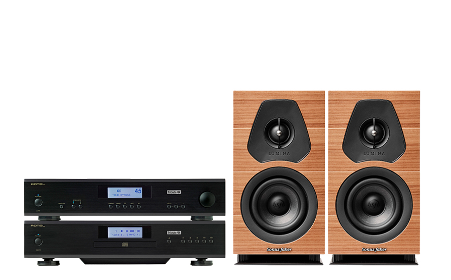 Rotel A11 Tribute + CD11 Tribute + LUMINA I - 47799