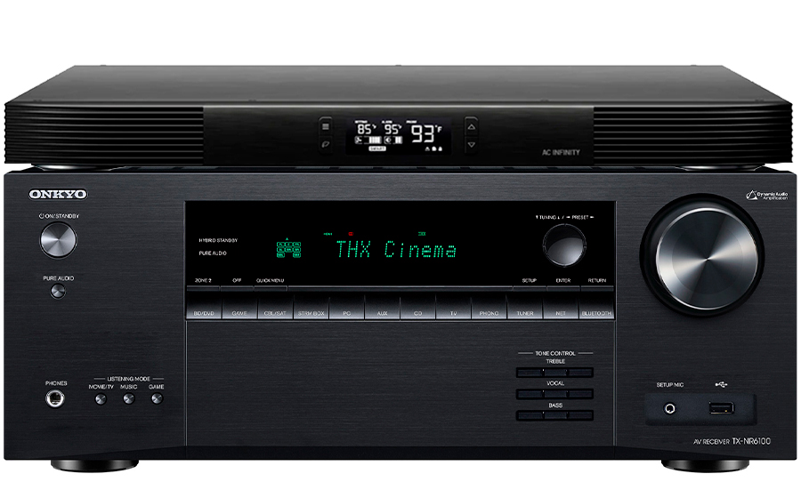 Onkyo TX-NR6100 + AIRCOM T9 - 48202