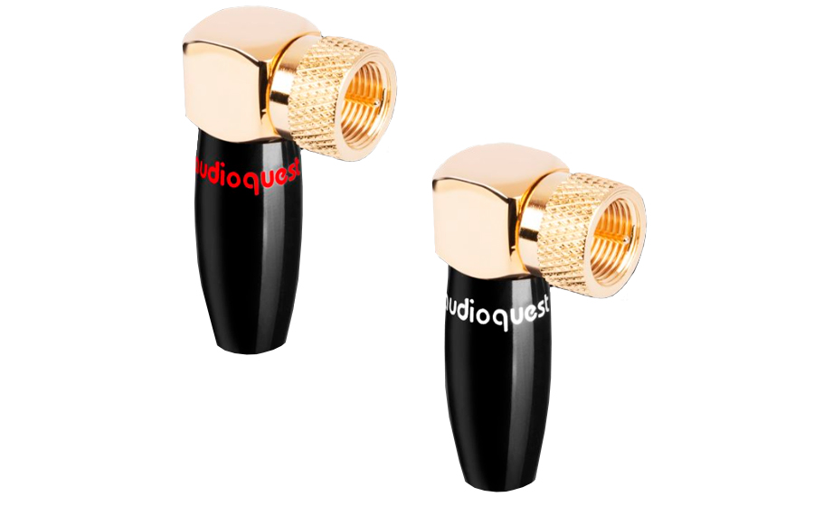 Audioquest Right-Angle F Plug - 48439