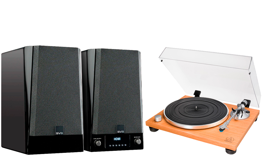 SVS Prime Wireless Pro Powered Speaker + AT-LPW30TK - 48801
