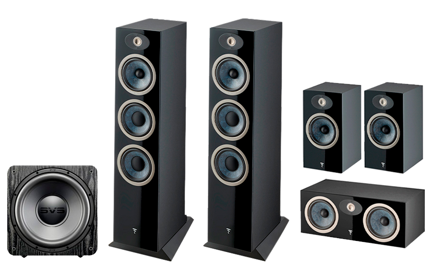 FOCAL THEVA N°3 5.0 + SB-1000 Pro - 49743