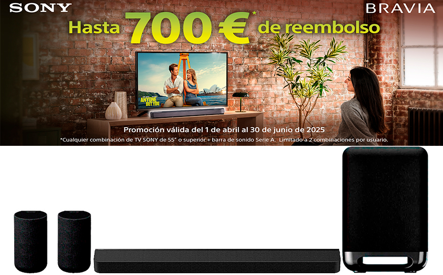 Sony BRAVIA Theatre Bar 8 HT-A8000 + SAS5W + SARS5 - 51950