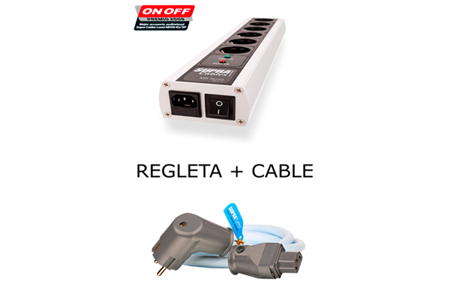 Supra Cables MD06-EU/SP SWITCH + LORAD 2.5 CS‐EU/A - 53308