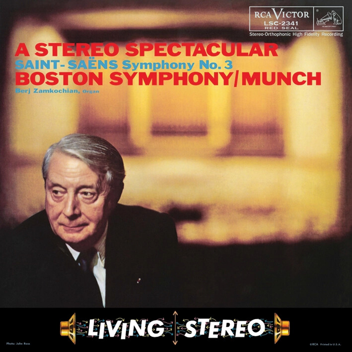 Analogue Productions Charles Munch & Boston Symphony Orchestra - Saint-Saens: Symphony No. 3 - A Stereo Sp - 58505