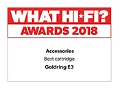 WHAT HIFI Goldring E3 Cartridge 2018