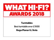 1-WH turntablesregaplanar6ania